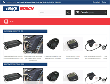 Tablet Screenshot of ebikebosch.com
